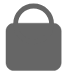 Schlosssymbol, wie es der Browser bei einer verschlüsselten Verbindung anzeigt